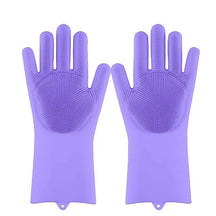Luva de Silicone Magic Glove Roxo Claro