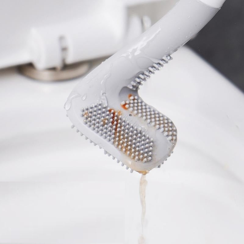 Escova de Silicone para Banheiro