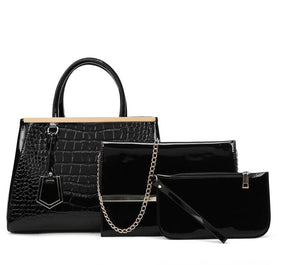 Bolsa Feminina Transversal Tiracolo de Couro Genuíno Vintage Libarrecy