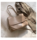 Bolsa Feminina de Couro Modelo Crocodile