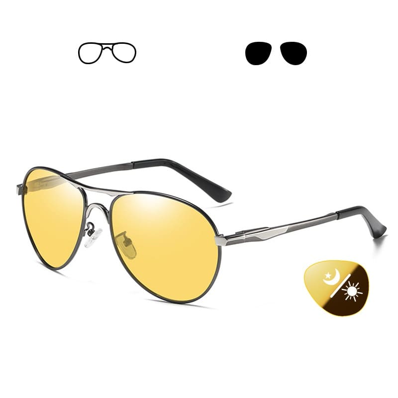 Óculos de Sol Aviador Masculino Polarizado New Trend CoolPandas