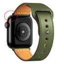 Pulseira de Couro Legítimo para Apple Watch IWO 38/40mm 42/44mm