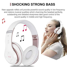 Headphone Arvin Sport 6S Dobrável Fone de Ouvido Sem Fio Bluetooth 5.0
