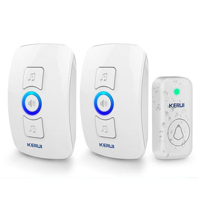 Campainha Inteligente Sem Fio à Prova D’Água Led Kerui M525