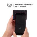 Mini Carteira Bison Denim Slim Couro Legítimo Original Magic