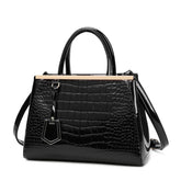 Bolsa Feminina Transversal Tiracolo de Couro Genuíno Vintage Libarrecy