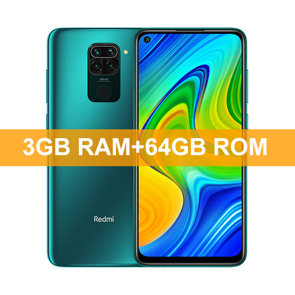 Smartphone Xiaomi Redmi Note 9 Versão Global OctaCore Quad Camera 48MP