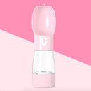 Garrafa de Água para Cachorro e Gato Porta Ração