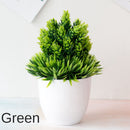 Vasos com Plantas Artificiais Bonsai para Decoração