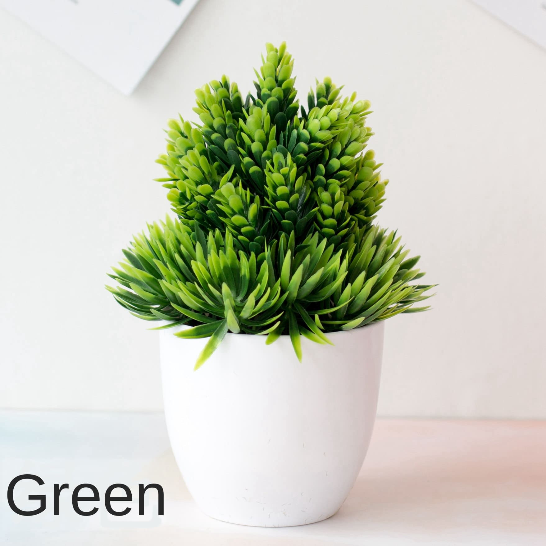 Vasos com Plantas Artificiais Bonsai para Decoração