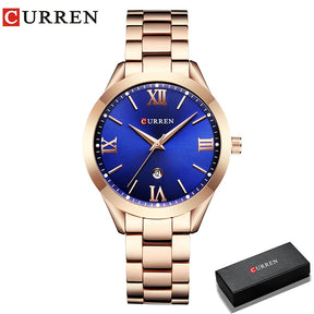 Relógio de Pulso Feminino Luxo Curren