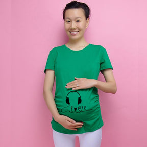 Camiseta Criativa Urbana Grávida Gestantes Divertida Frases Engraçadas