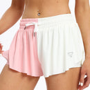 Short Feminino Esportivo Fitness com Bolso Interno