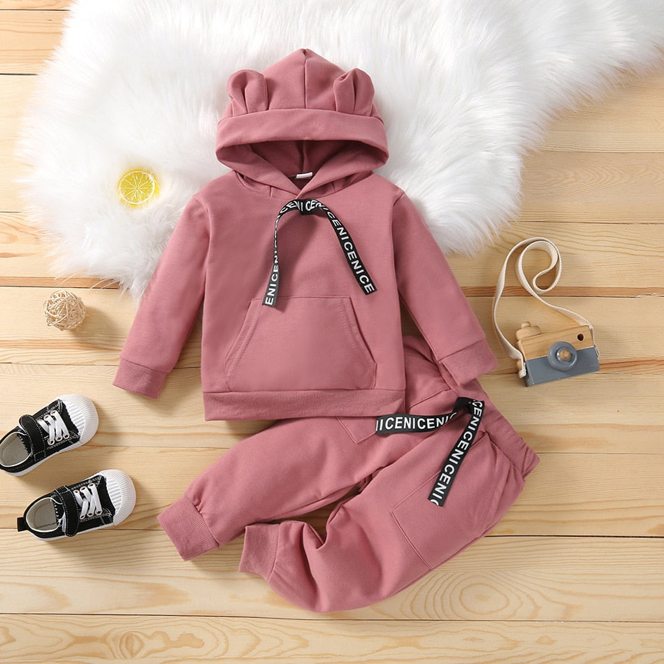 Conjunto Infantil com Orelhas