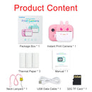 Câmera Digital Fotográfica Infantil Instantânea Kids Minibear