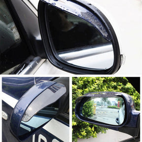 Par de Protetor Adesivo Anti Chuvas de Espelho Retrovisor