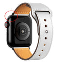 Pulseira de Couro Legítimo para Apple Watch IWO 38/40mm 42/44mm