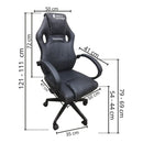 Cadeira Gamer Poltrona Escritório Executiva Ajustável de Couro Importway