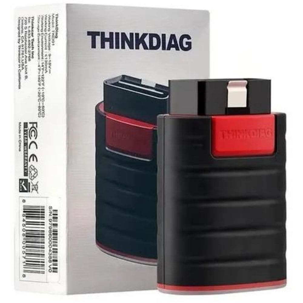 Scanner Automotivo ThinkDiag Manutenção Diagnóstico Completo Bluetooth Ios Android
