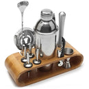 Kit Barman Coquetel Completo 550ml Profissional de Aço Inoxidável