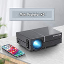 Mini Projetor Digital Byintek SKY K8 1080P 150 Polegadas LED 3D 4K