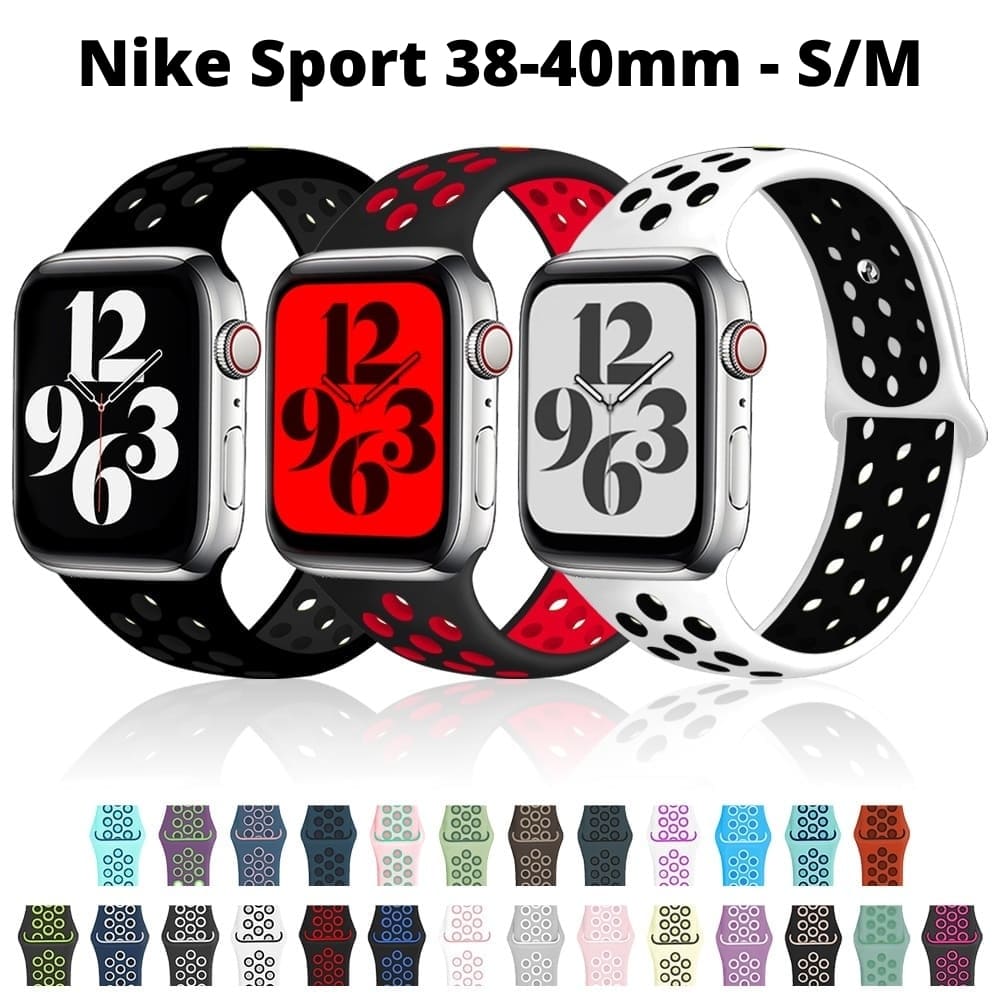 Pulseira para Smartwatch 38-40mm S/M Apple Watch IWO Nike Sport