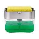 Dispenser Detergente Sabonete Líquido cor prata