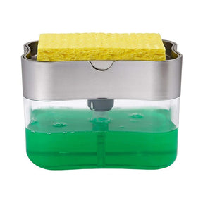 Dispenser Detergente Sabonete Líquido cor prata