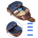 Pochete Bison Denim Transversal Couro Legítimo Original Double