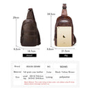 Pochete Bison Denim Transversal Couro Legítimo Original Double