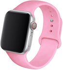 Pulseira de Silicone Smartwatch 38-40mm 42-44mm S/M M/L Apple Watch IWO Crested