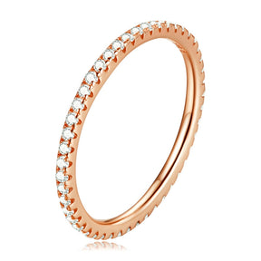 Anel Feminino Minimalista de Prata 925