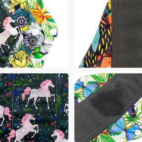 Absorvente de Tecido Estampado Reutilizável