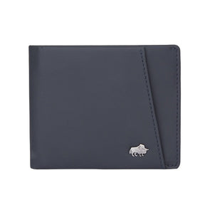 Carteira Bison Denim Pequena Couro Legítimo Original Secret