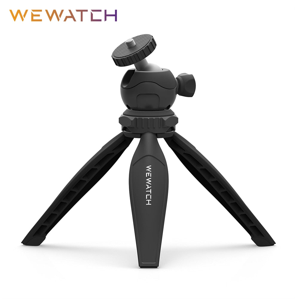 Tripé para Projetor Câmera Celular Portátil Ajustável Wewatch PS102