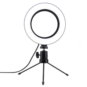 Tripé com Ring Light 15cm