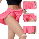Short Feminino Esportivo Fitness com Bolso Interno