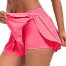 Short Feminino Esportivo Fitness com Bolso Interno