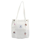 Bolsa de Ombro Aveludada Casual Feminina