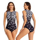 Maiô de Banho Esportivo com Zíper