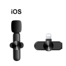 Microfone de Lapela Sem Fio para YouTuber