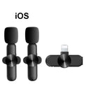 Microfone de Lapela Sem Fio para YouTuber