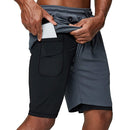 Short de Exercícios para Homens 2 em 1