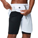 Short de Exercícios para Homens 2 em 1