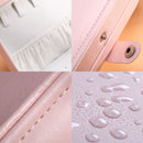 Organizador Portátil de Joias em Couro