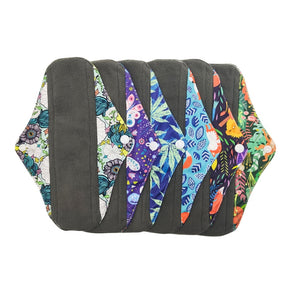 Absorvente de Tecido Estampado Reutilizável