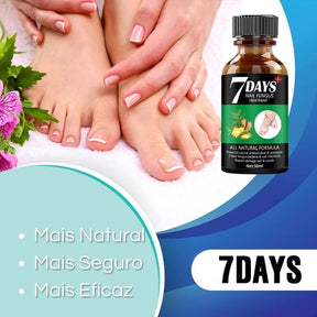Sérum Antifúngico Reparador de Cutículas e Unhas Natural