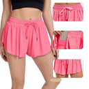 Short Feminino Esportivo Fitness com Bolso Interno