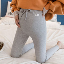 Calça Legging Maternidade Macio com Sustentação Ajustável