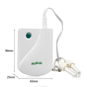 Dimensões do Aparelho a Laser para Tratamento de Rinite e Sinusite Bionase